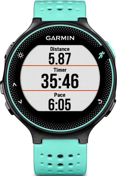 Garmin 010-03717-49 Forerunner 235 with Wrist Based Heart Rate Monitoring, Forest Blue/Black