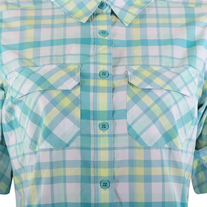 Columbia Women's Saturday Trail Plaid Long Sleeve Shirt