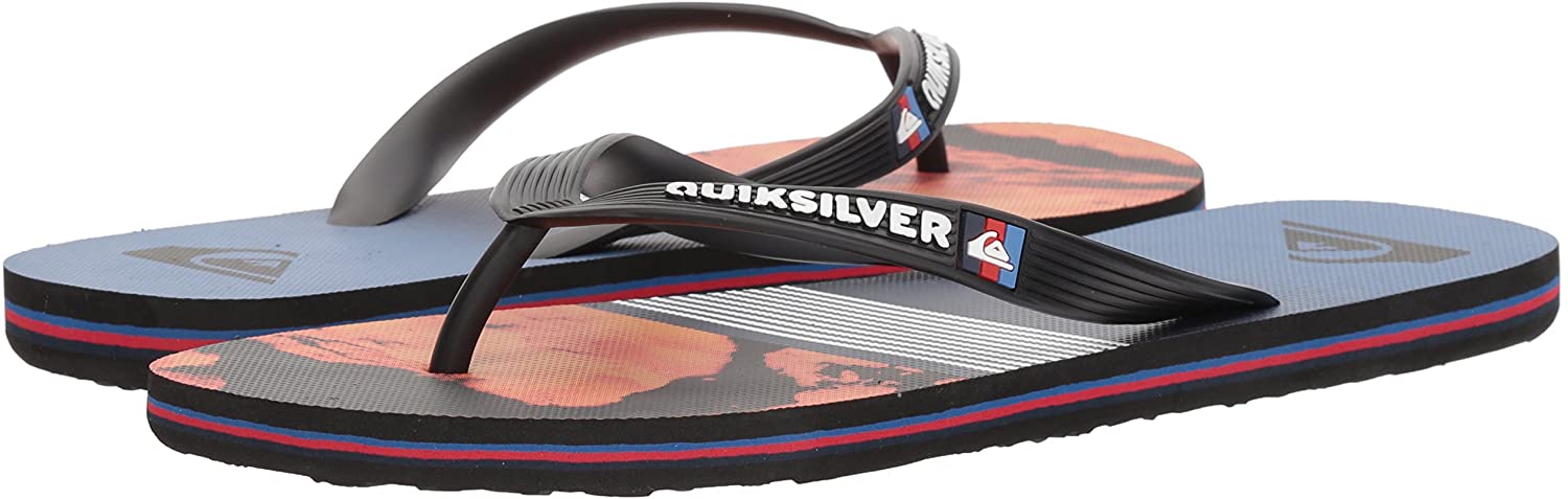 Quiksilver Men's Molokai Lava Division Sandal