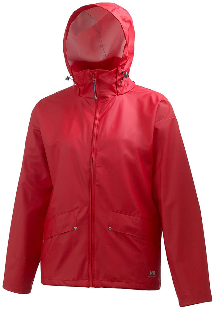 Helly Hansen Men's Voss Windproof Waterproof Rain Coat Jacket with Stowable Hood