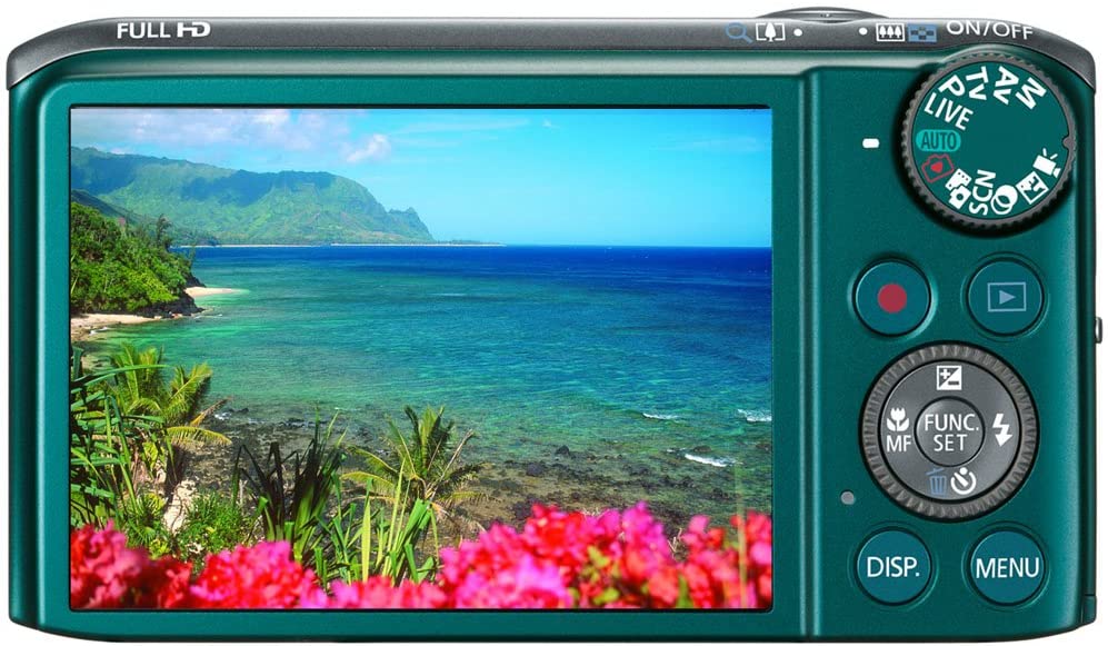Canon PowerShot SX260 HS 12.1 MP CMOS Digital Camera with 20x Image Stabilized Zoom 25mm Wide-Angle Lens and 1080p Full-HD Video (Black) (OLD MODEL)