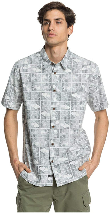 Quiksilver Men's Flower Block Woven