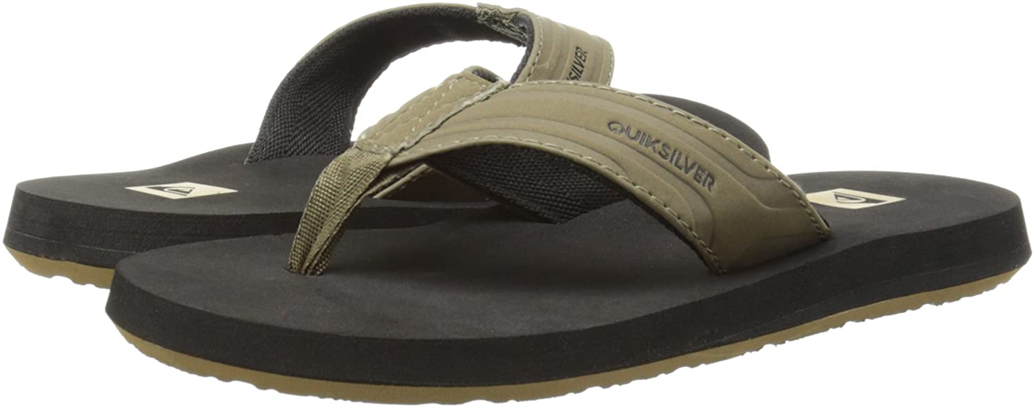 Quiksilver Youth Monkey Wrench Flip Flop Sandal (Little Kid/Big Kid)