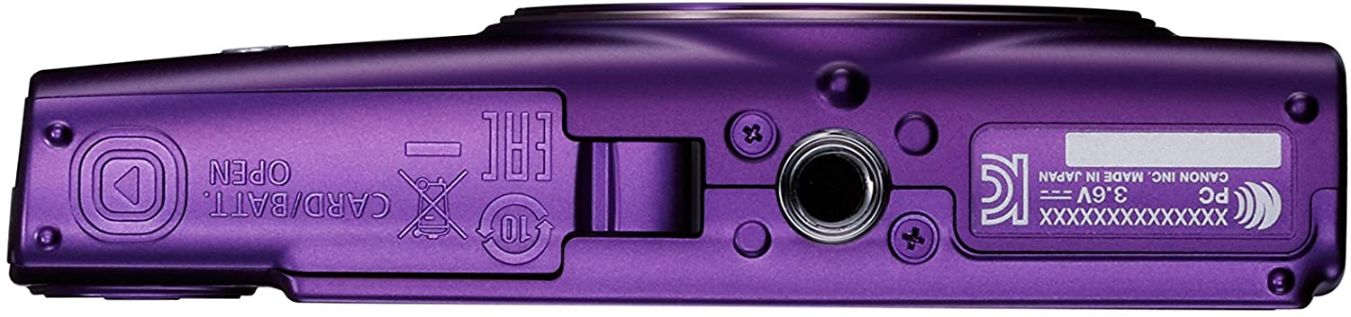 Canon PowerShot ELPH 360 Digital Camera w/ 12x Optical Zoom and Image Stabilization - Wi-Fi & NFC Enabled (Black)