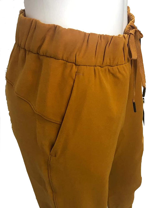 Lululemon ON The FL 7/8 Pant Woven - FSGD (Fools Gold)