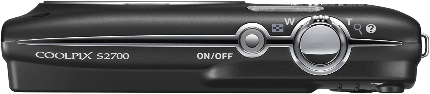 Nikon COOLPIX S2700 16 MP Digital Camera with 6x Optical Zoom and 720p HD Video (Decorative Pink)