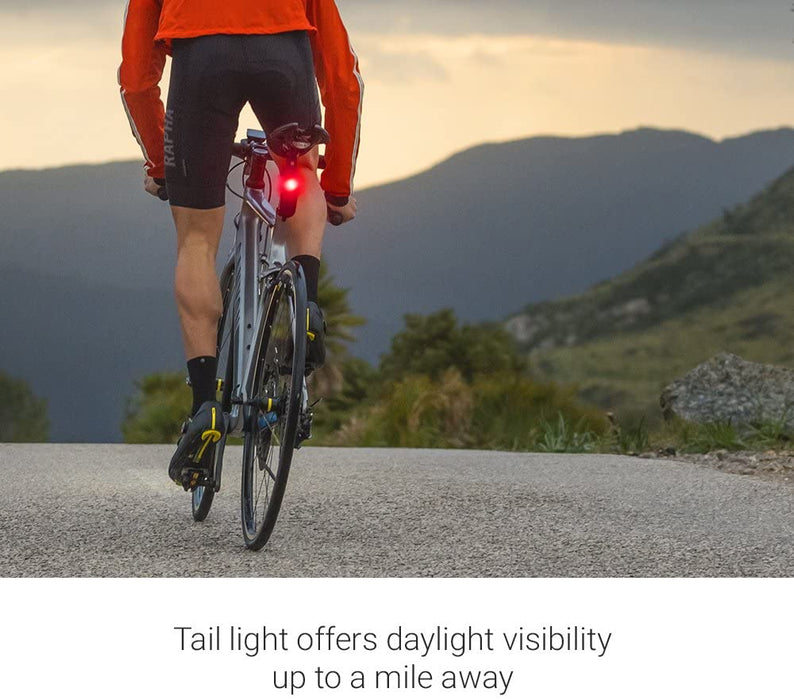 Garmin Edge 530 Sensor Bundle, Performance GPS Cycling/Bike Computer with Mapping, Dynamic Performance Monitoring and Popularity Routing & Varia RTL510, Bike/Cycling Radar Tail Light