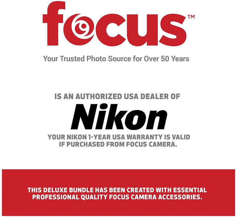 Nikon Z5 Mirrorless Camera with 64GB and Accessory Bundle (4 Items)