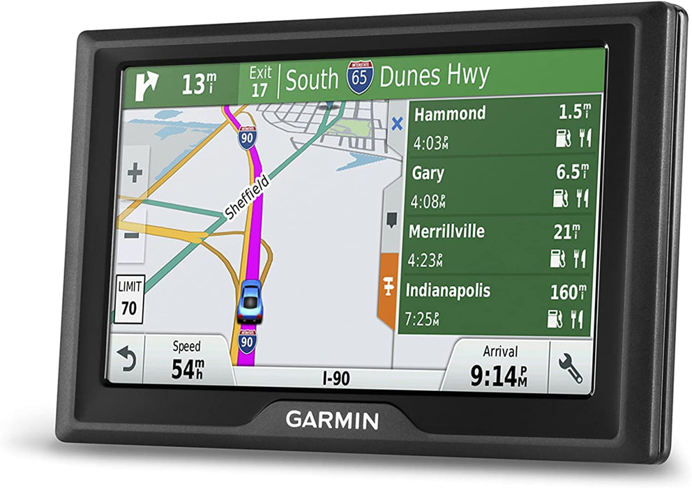 Garmin Drive 50 USA + CAN LMT GPS Navigator System with Lifetime Maps and Traffic, Driver Alerts, Direct Access