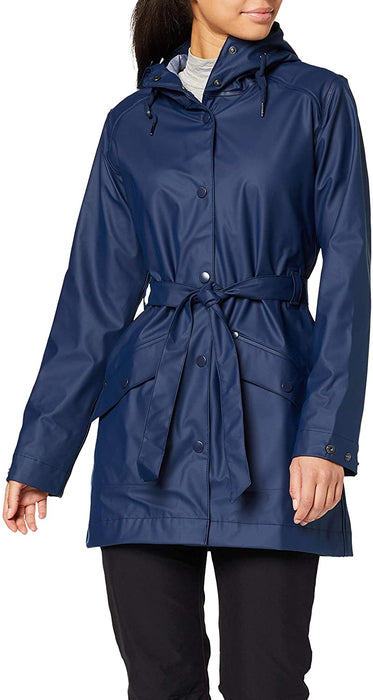 Helly-Hansen Women's Kirkwall Hooded Lightweight Waterpoof Windproof Raincoat Jacket