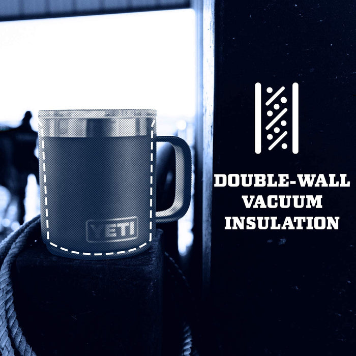 YETI Rambler 10 oz Stackable Mug, Stainless Steel