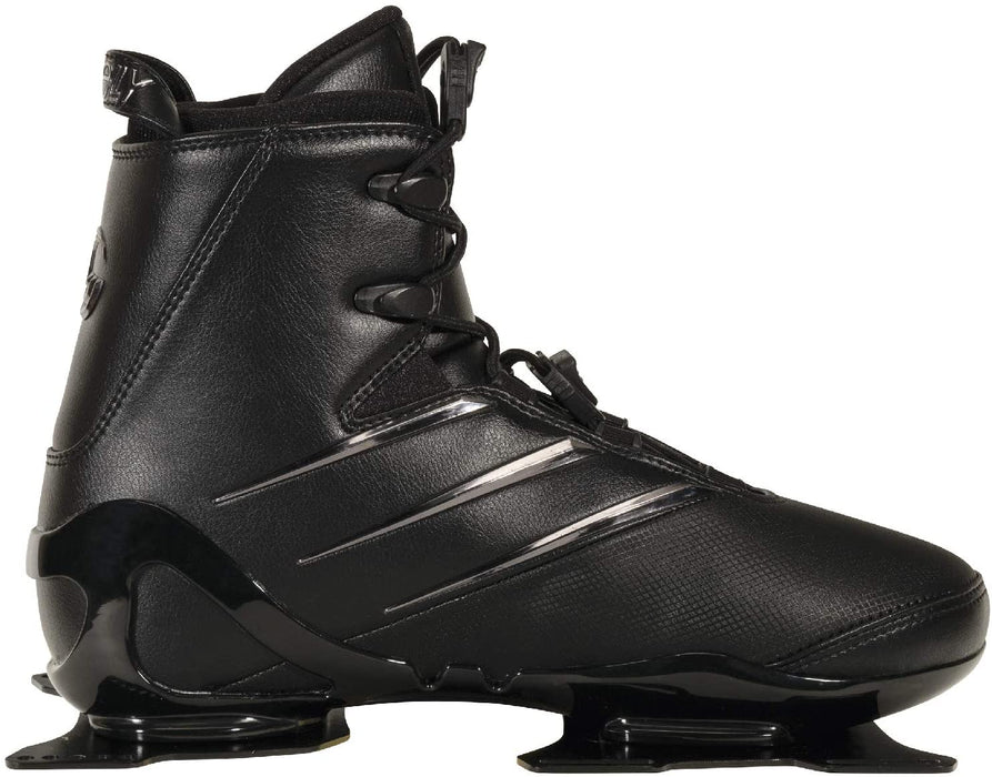 Connelly 2020 Sync (Black/Chrome) Front Waterski Boot-Right Small