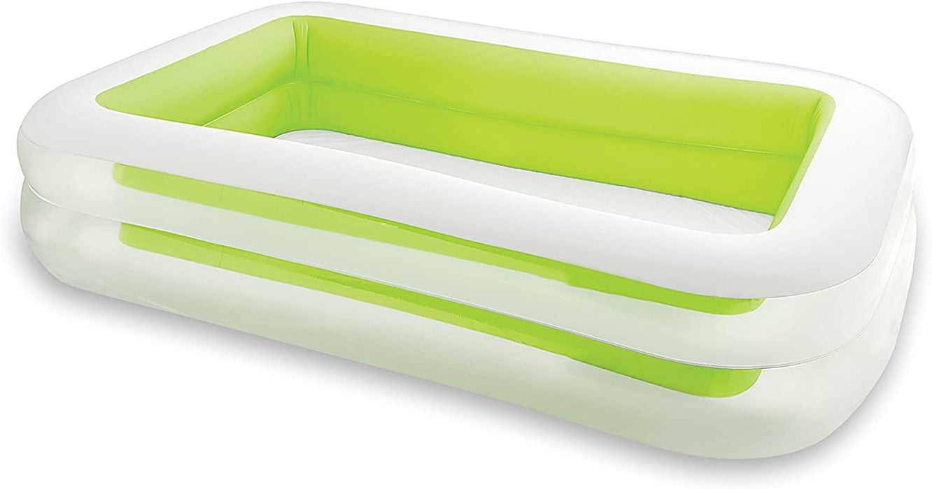 Intex Swim Center 103in x 69in x 22in Outdoor Inflatable Swimming Pool (2 Pack)