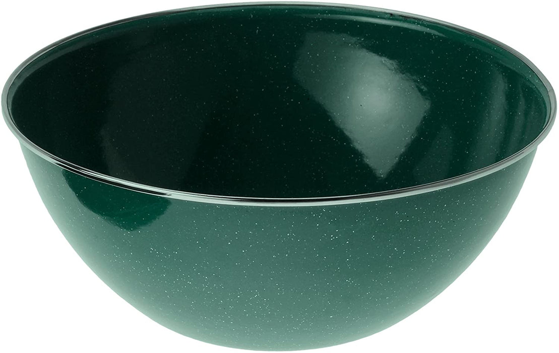 GSI Outdoors Pioneer 9.5 Inch Blue Mixing Bowl for Indoor and Outdoor Kitchens