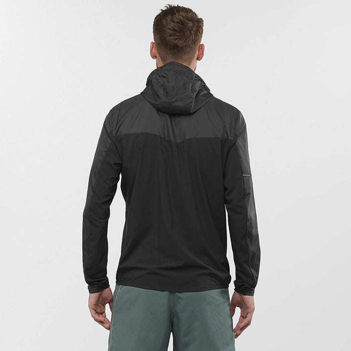 Salomon mens Agile Full Zip Hoodie M