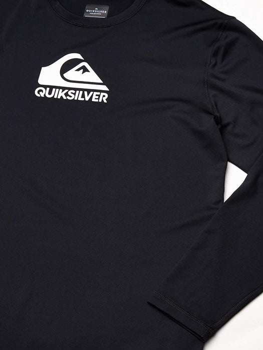 Quiksilver Men's Solid Streak Long Sleeve Rash Guard