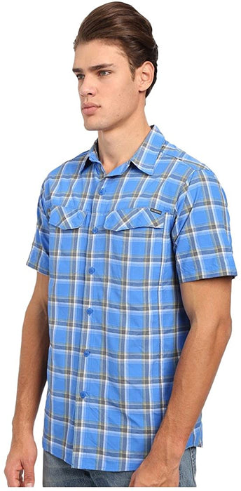 Columbia Men's Silver Ridge Multi Plaid Short Sleeve Shirt