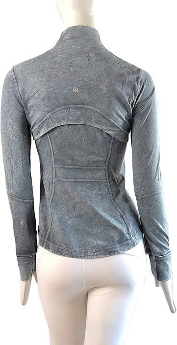 LULULEMON DEFINE JACKET NULUX WASH - IWAG (Ice Wash Asphalt Grey)