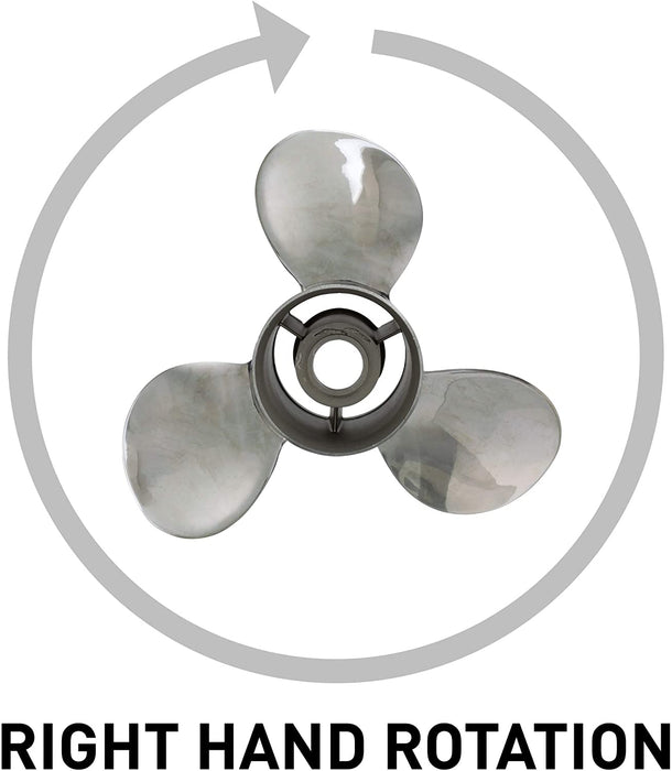 Quicksilver Silverado Propeller High Polished Stainless Finish