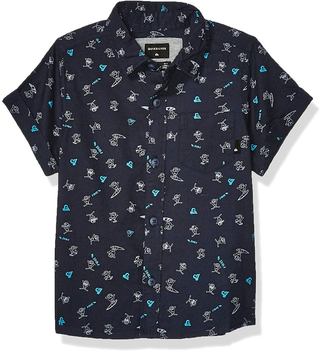 Quiksilver Little Shakka Boardie Short Sleeve Boy Woven