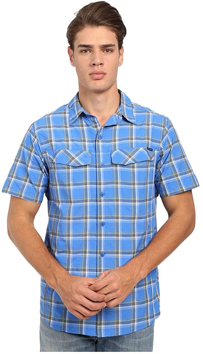 Columbia Men's Silver Ridge Multi Plaid Short Sleeve Shirt