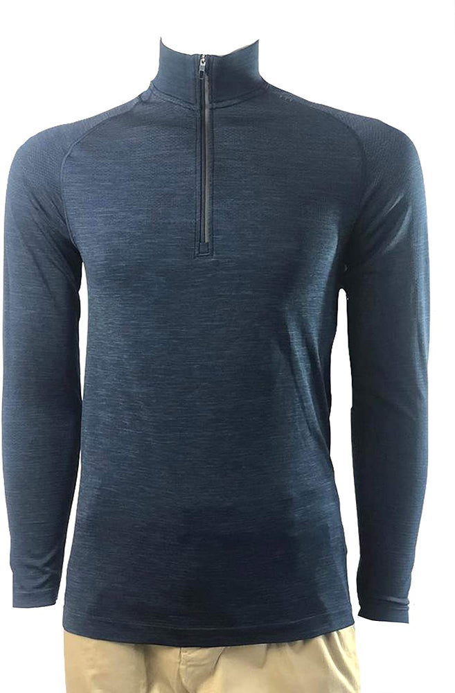 Lululemon Metal Vent TECH 1/2 Zip - MINB/NUNY (Mineral Blue/Nautical Navy) (S)