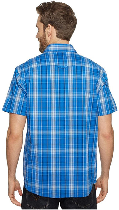 Columbia Men's Global Adventure Iv Yarn Dye Short Sleeve Shirt