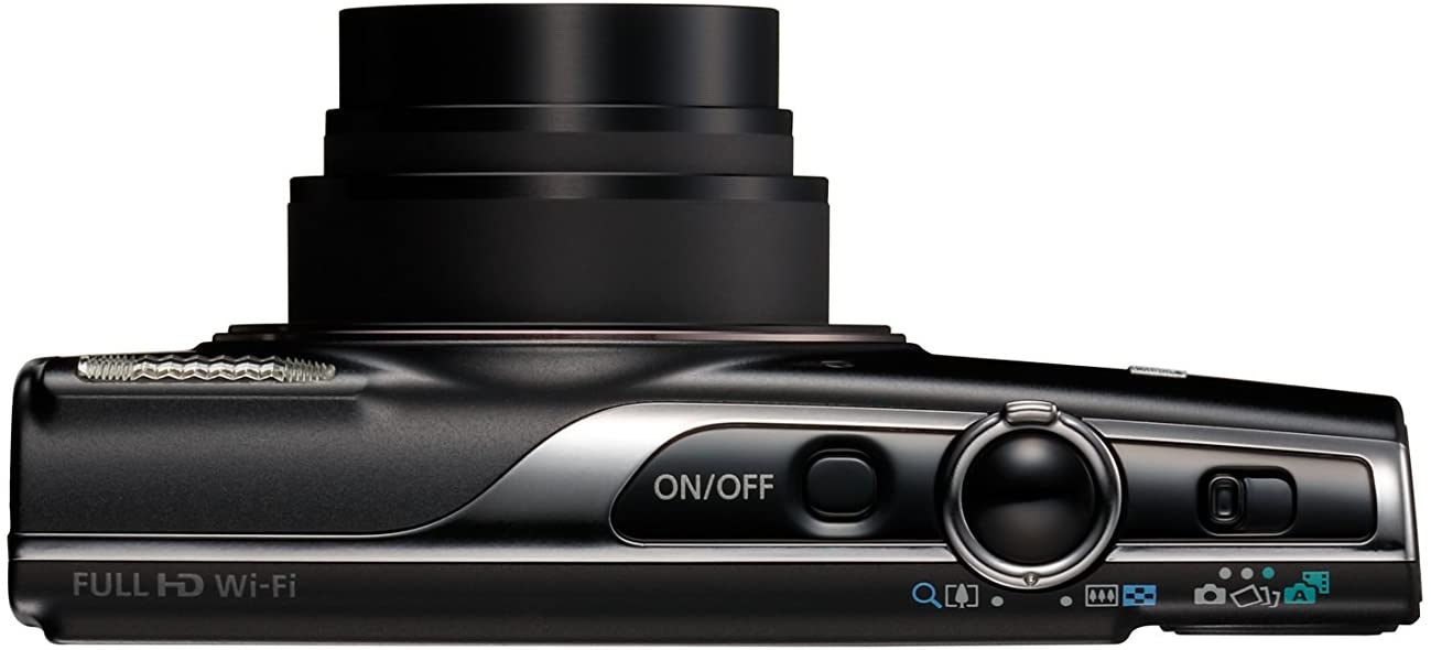 Canon PowerShot ELPH 360 Digital Camera w/ 12x Optical Zoom and Image Stabilization - Wi-Fi & NFC Enabled (Black)