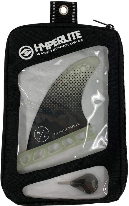 Hyperlite 3.5 Flux Surf Fin Set W/Key (Pair) Black 3.5in