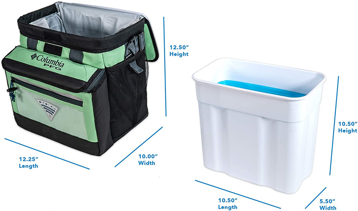 Columbia PFG Skiff Guide Zipperless Hardbody Thermal Cooler Pack
