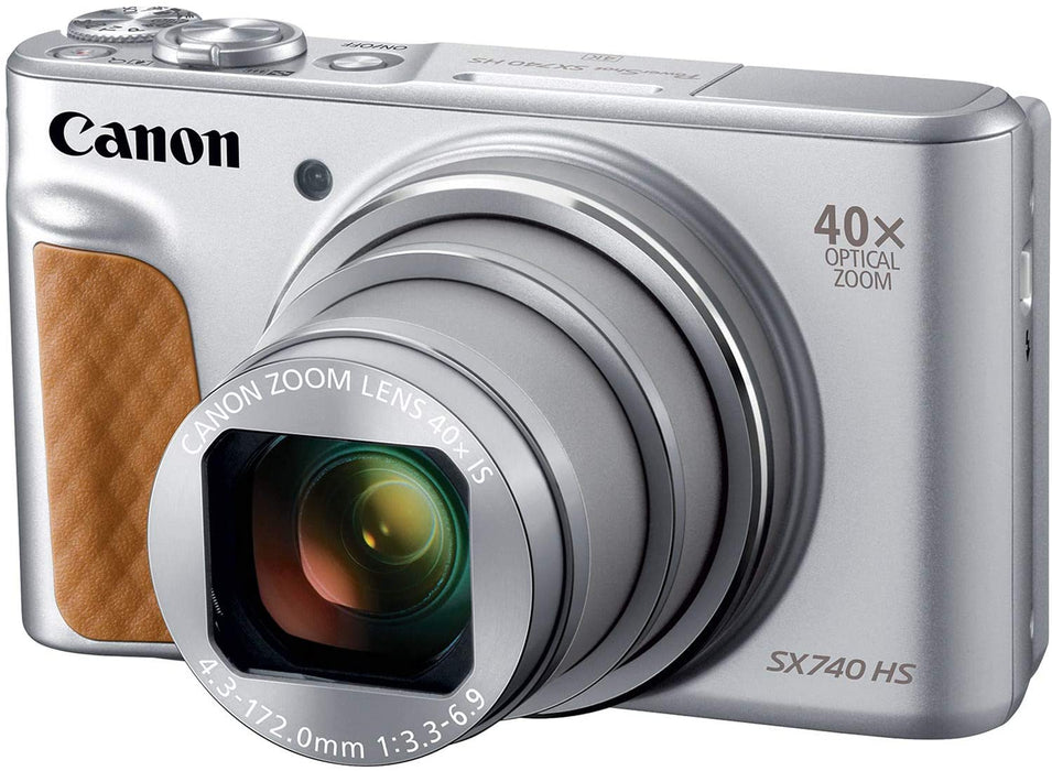 Canon PowerShot SX740 Point and Shoot Camera Bundle