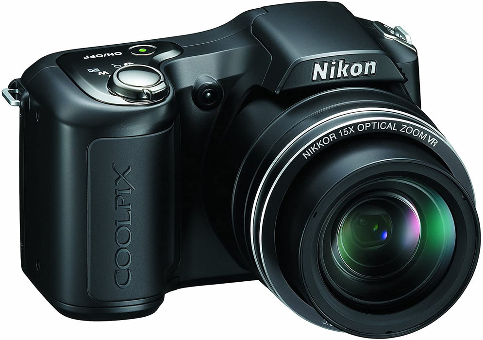Nikon Coolpix L100 10 MP Digital Camera with 15x Optical Vibration Reduction (VR) Zoom
