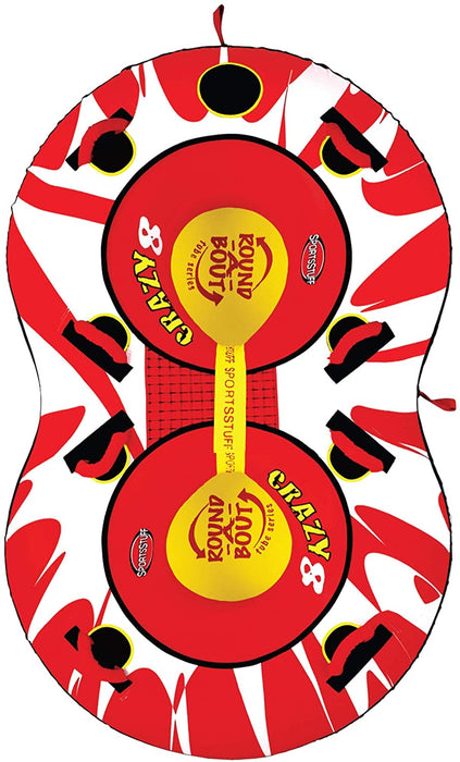 Sportsstuff Crazy 8 | 1-2 Rider Towable Tube for Boating