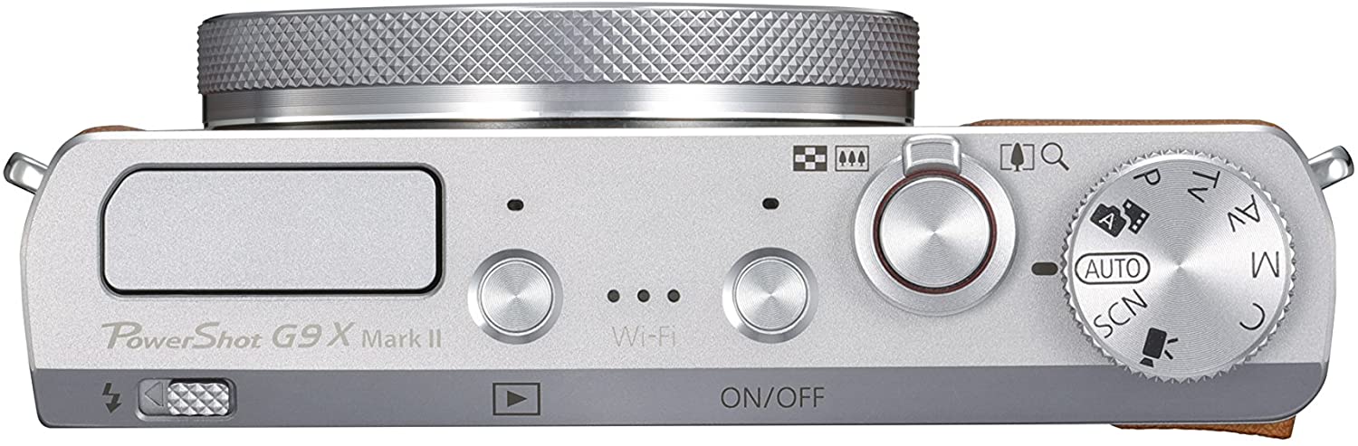 Canon PowerShot G9 X Mark II Compact Digital Camera w/ 1 Inch Sensor and 3inch LCD - Wi-Fi, NFC, Bluetooth Enabled (Black)