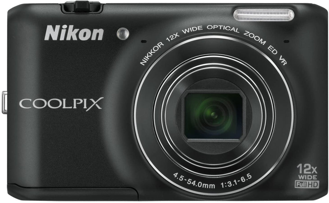 Nikon COOLPIX S6400 16 MP Digital Camera with 12x Optical Zoom and 3-inch LCD (Silver) (OLD MODEL)
