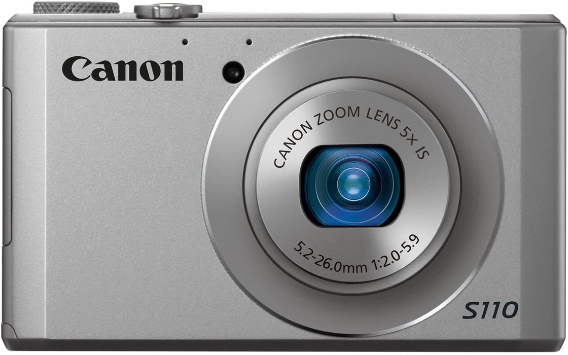 Canon PowerShot S110 12MP Digital Camera with 3-Inch LCD (Black)