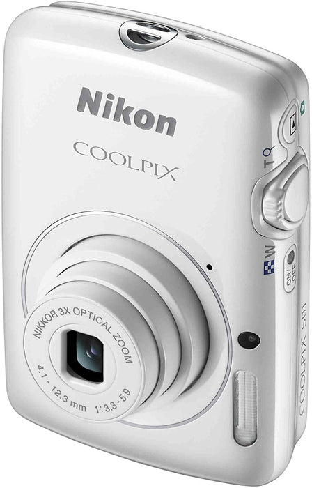 Nikon COOLPIX S01 10.1 MP Digital Camera with 3x Zoom NIKKOR Glass Lens (Silver)