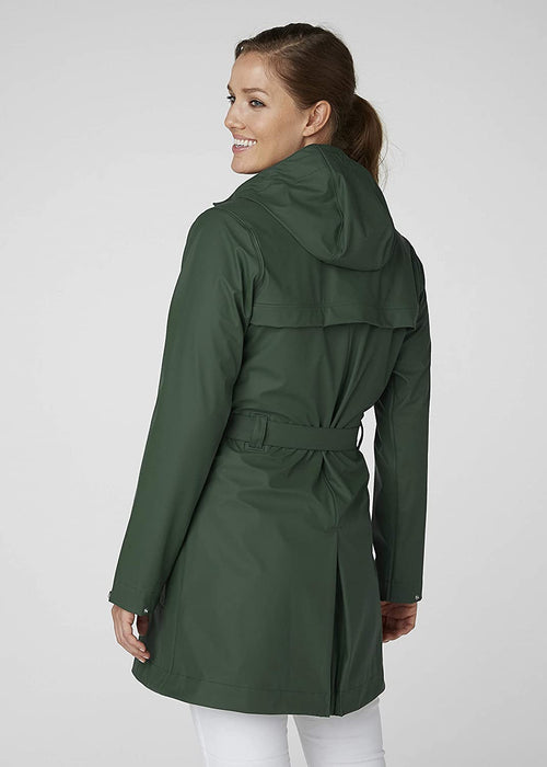 Helly-Hansen womens Kirkwall Ii Modern Fully Waterproof Windproof Hooded Raincoat Jacket