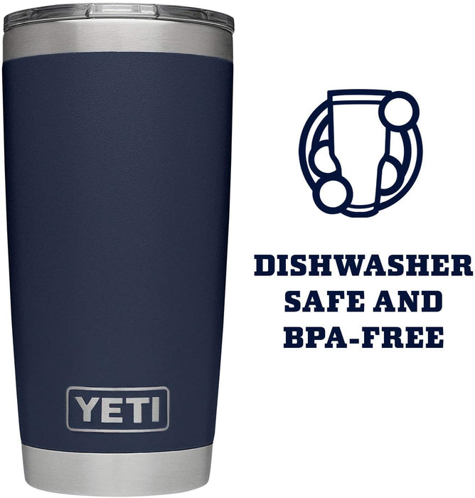 YETI Rambler 20 oz Tumbler, Stainless Steel