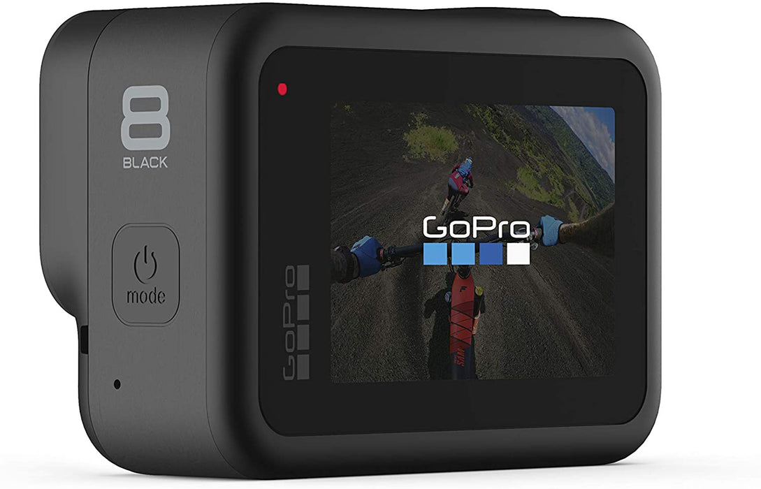 GoPro HERO8 Black - Waterproof Action Camera with Touch Screen 4K Ultra HD Video 12MP Photos 1080p Live Streaming Stabilization (International Model)