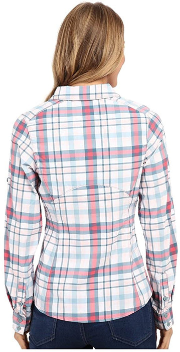 Columbia Women's Saturday Trail Plaid Long Sleeve Shirt