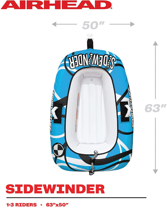 Sportsstuff Sidewinder | 1-3 Rider Towable Tube for Boating