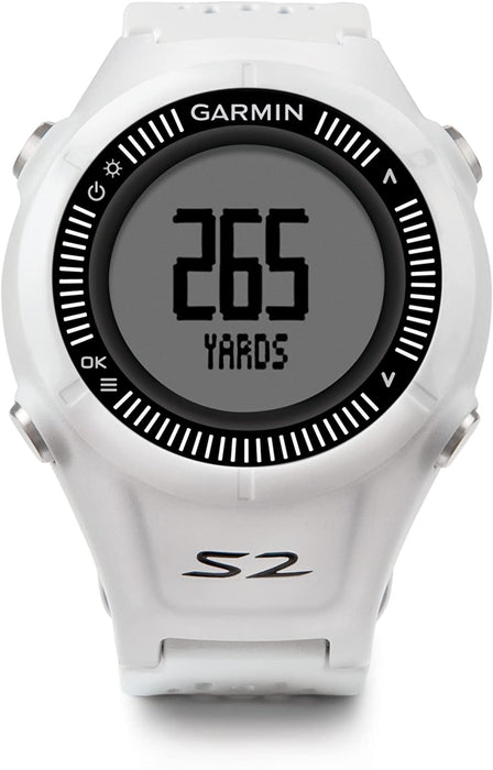 Garmin Approach S2 GPS Golf Watch with Worldwide Courses (Black)