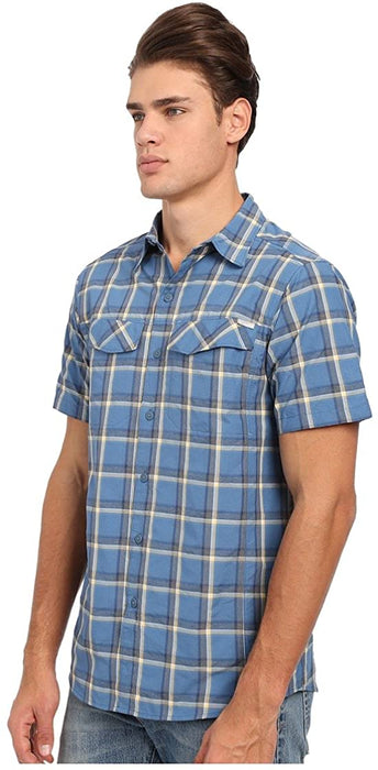 Columbia Men's Silver Ridge Multi Plaid Short Sleeve Shirt