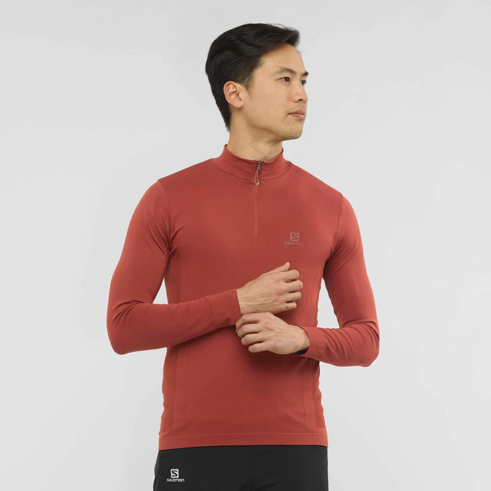 Salomon mens Explore Seamless Half Zip