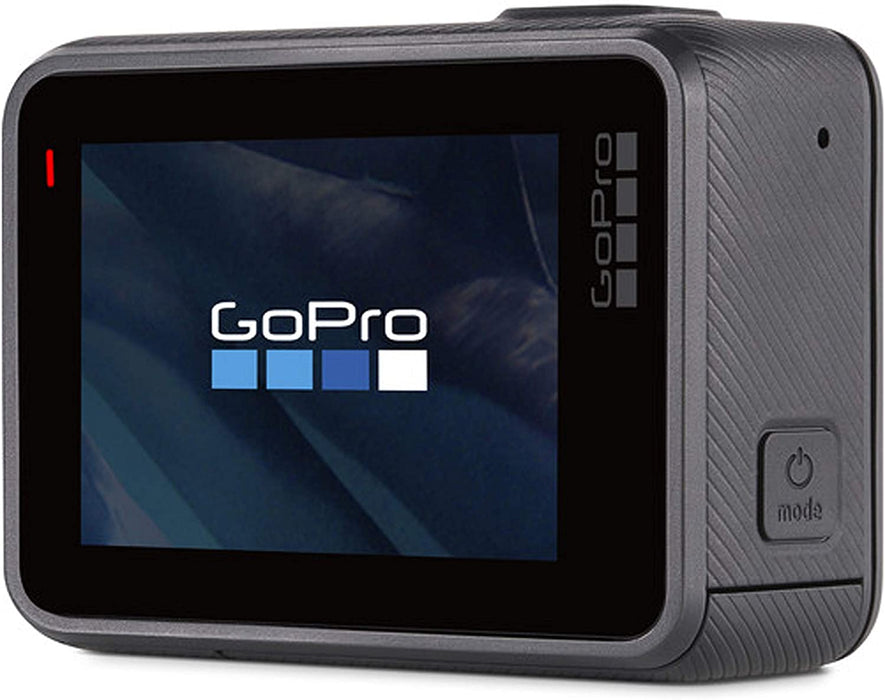 GoPro HERO6 Black + Extra Battery - E-Commerce Packaging - Waterproof Digital Action Camera with Touch Screen 4K HD Video 12MP Photos Live Streaming Stabilization