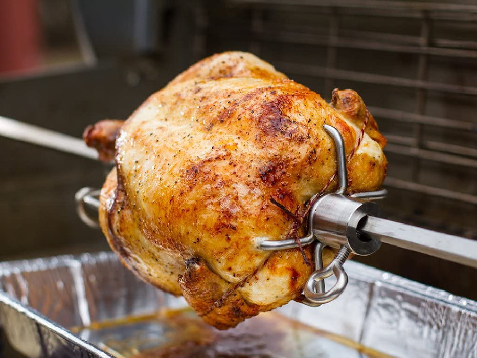 Weber 7652 Rotisserie for Use with Genesis II & II LX 2 & 3 Burner 300 Series Grills