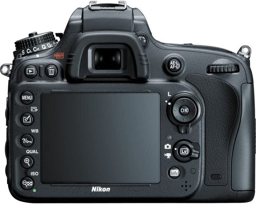 Nikon D610 DSLR Camera - NIKON 24-85MM 2.8-4.0 AFD Lens - NIKON MBD-14 Grip - USB Card Reader - Hand Strap - 64GB SDXC Memory Card - CASE - Cleaning Kit - EN-EL15 Battery - Charger