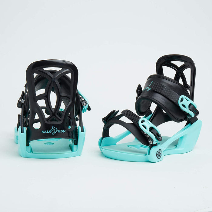 Salomon Goodtime XS Snowboard Bindings Kids Sz XS (10k-2)
