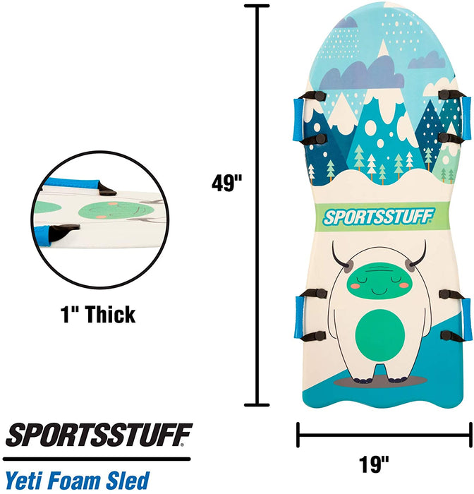 SportStuff Yeti Foam Sled